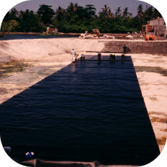 proyek geomembrane aerated lagoon 1994